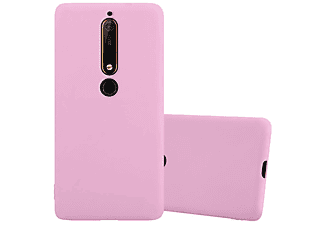 CADORABO TPU Silikon Candy Hülle, Backcover, Nokia, 6,1, CANDY ROSA
