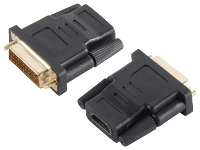 S/CONN MAXIMUM CONNECTIVITY Adapter HDMI-Buchse / DVI-D (24+1) Stecker verg. HDMI Adapter