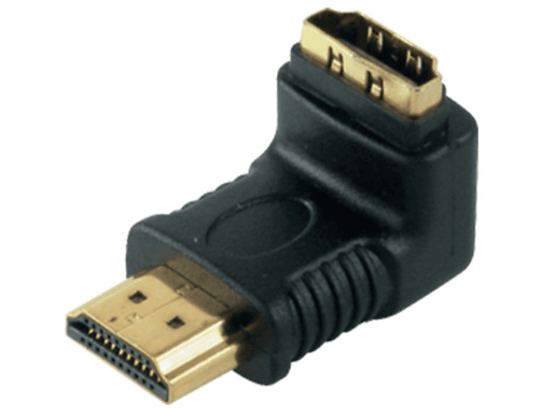 S/CONN MAXIMUM CONNECTIVITY Adapter HDMI-St./HDMI-Buchse Abgang unten verg. HDMI Adapter