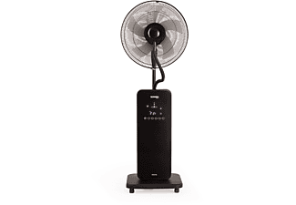 Ventilador de suelo  - TROPWIND TOUCH - Ventilador Nebulizador Oscilante con mando a distancia CREATE, Negro