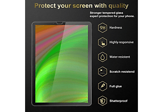 CADORABO Displayschutz Schutzglas(für Samsung Galaxy Tab S4 (10.5 Zoll))
