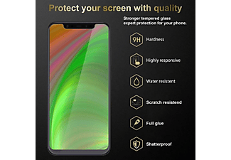 Película Protectora  - Protector de Pantalla de Vidrio Templado (Tempered Glass) CADORABO, Xiaomi, POCOPHONE F1, Vidrio templado