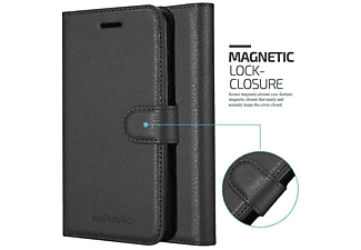 carcasa de móvil Funda libro para Móvil - Carcasa protección resistente de estilo libro;CADORABO, Xiaomi, Pocophone F1, negro fantasma