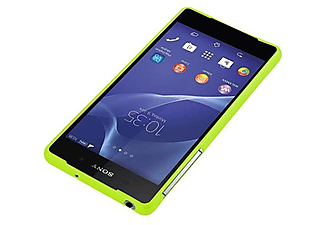 carcasa de móvil Funda flexible para móvil - Carcasa de TPU Silicona ultrafina;CADORABO, Sony, Xperia Z2, jelly verde