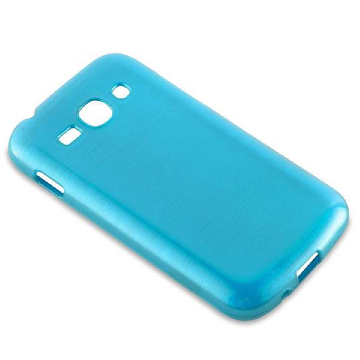 Samsung, TÜRKIS TPU CADORABO Brushed 3, Hülle, ACE Galaxy Backcover,