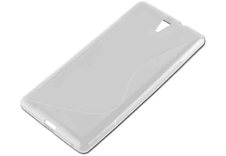 carcasa de móvil  - Funda flexible para móvil - Carcasa de TPU Silicona ultrafina CADORABO, Sony, Xperia C5 ULTRA, semi transparente