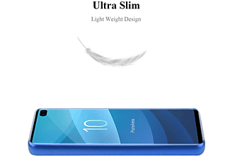 carcasa de móvil Funda flexible para móvil - Carcasa de TPU Silicona ultrafina;CADORABO, Samsung, Galaxy S10 PLUS, azul rojo blanco punto