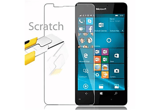 CADORABO Displayschutz Schutzglas(für Nokia Lumia 950)