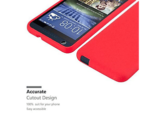 carcasa de móvil Funda flexible para móvil - Carcasa de TPU Silicona ultrafina;CADORABO, HTC, Desire 626G, frost rojo