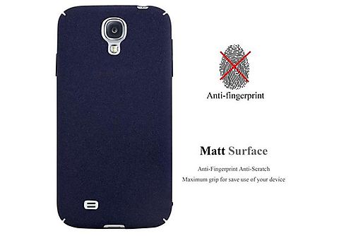 carcasa de móvil  - Funda rígida para móvil de plástico duro – Carcasa Hard Cover protección CADORABO, Samsung, Galaxy S4, frosty azul