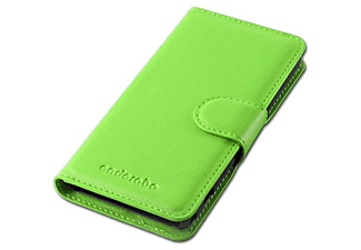 carcasa de móvil Funda libro para Móvil - Carcasa protección resistente de estilo libro;CADORABO, Sony, Xperia Z1 Compact, verde de menta