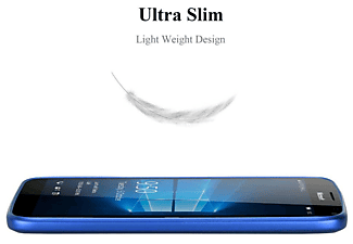 carcasa de móvil Funda flexible para móvil - Carcasa de TPU Silicona ultrafina;CADORABO, Nokia, Lumia 950 XL, azul rojo blanco punto