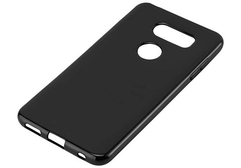 carcasa de móvil  - Funda flexible para móvil - Carcasa de TPU Silicona ultrafina CADORABO, LG, V30, negro