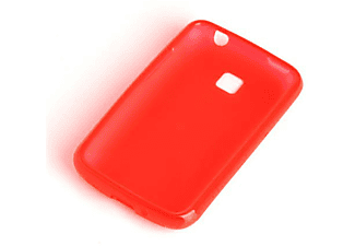 carcasa de móvil  - Funda flexible para móvil - Carcasa de TPU Silicona ultrafina CADORABO, LG, OPTIMUS L3 (2.Gen.), rojo infierno