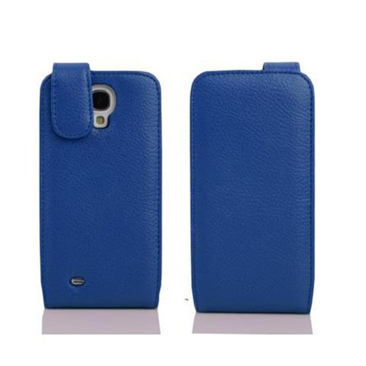 6.3, MEGA Flip CADORABO Galaxy Samsung, Schutzhülle BLAU im Style, KÖNIGS Flip Cover,