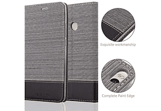 carcasa de móvil Funda libro para Móvil - Carcasa protección resistente de estilo libro;CADORABO, Xiaomi, MAX 2, gris negro