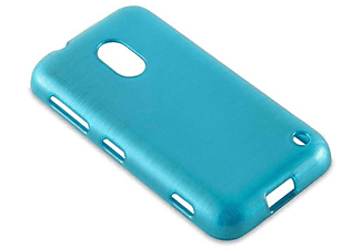 carcasa de móvil  - Funda flexible para móvil - Carcasa de TPU Silicona ultrafina CADORABO, Nokia, Lumia 620, turquesa