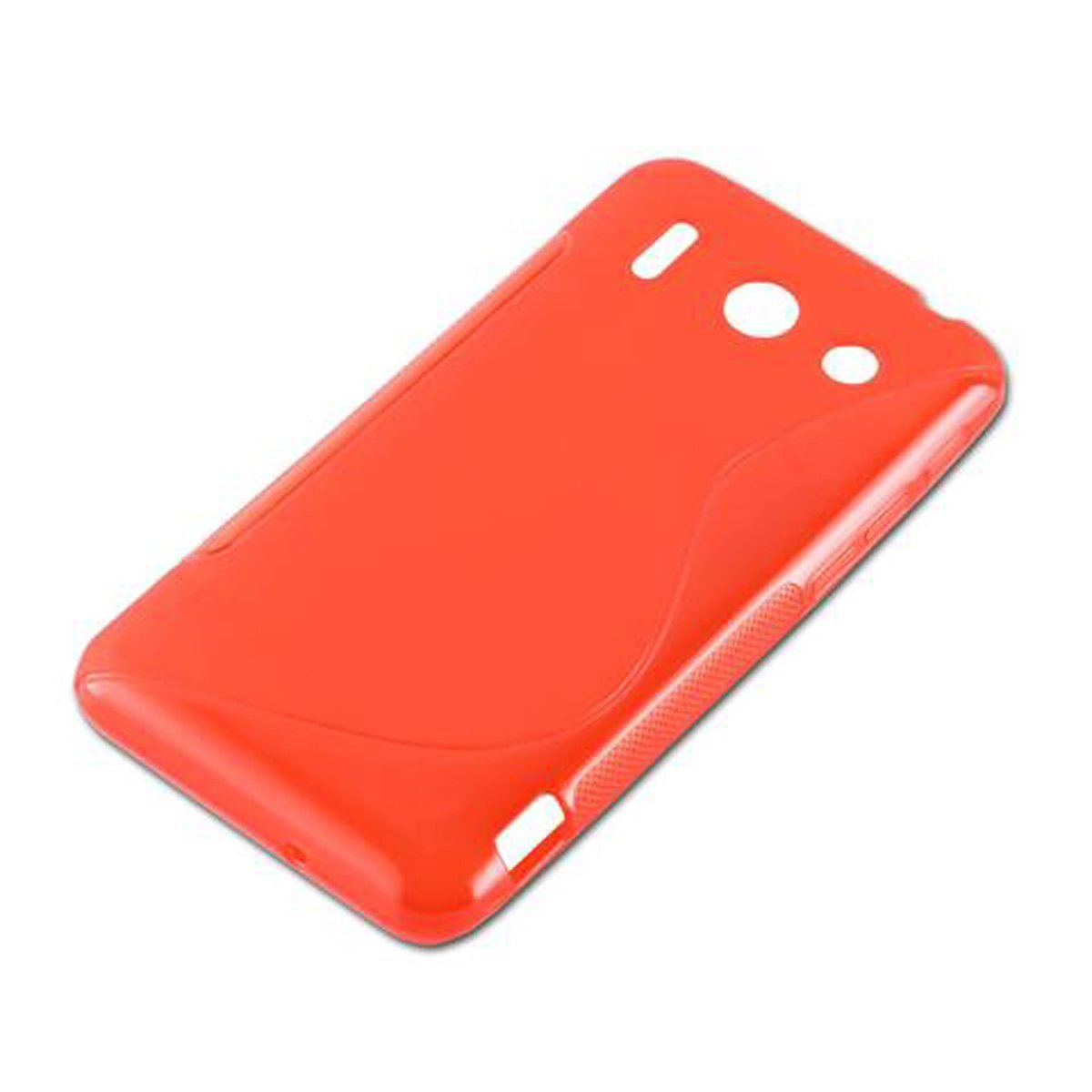 ASCEND G510 Backcover, Handyhülle, ROT CADORABO G520 INFERNO / S-Line Huawei, G525, TPU /