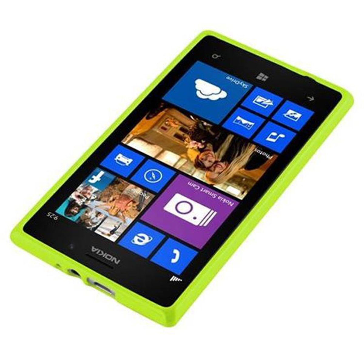 CADORABO TPU Jelly Lumia Backcover, Nokia, Handyhülle, JELLY GRÜN 925
