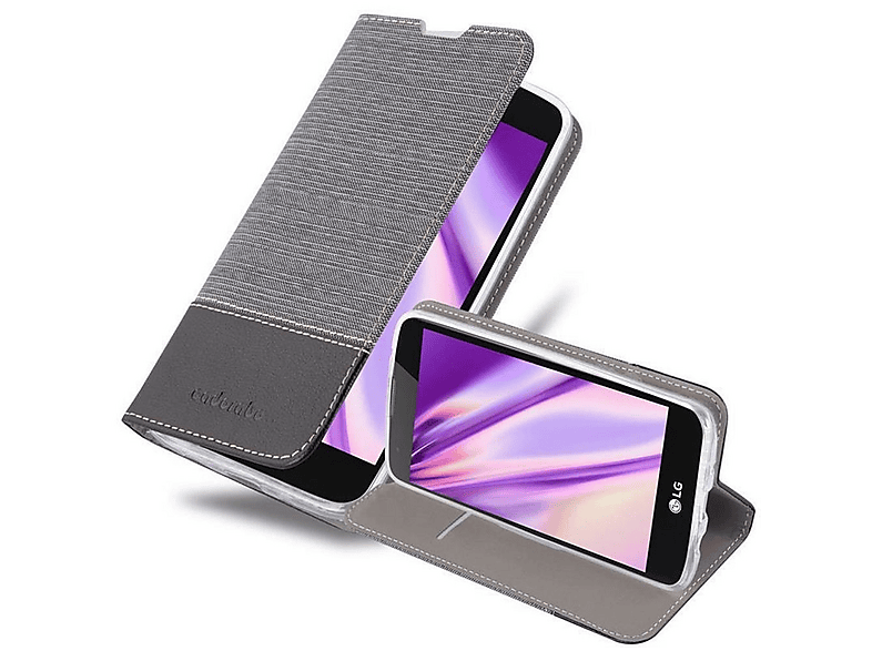 Cadorabo Custodia per LG K10 2016 in BRUNO CAFFÈ