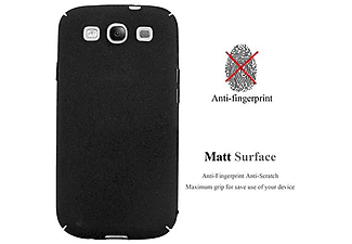 carcasa de móvil Funda rígida para móvil de plástico duro – Carcasa Hard Cover protección;CADORABO, Samsung, Galaxy S3 / S3 NEO, frosty negro