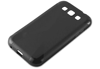 carcasa de móvil  - Funda flexible para móvil - Carcasa de TPU Silicona ultrafina CADORABO, Samsung, Galaxy WIN, óxido negro