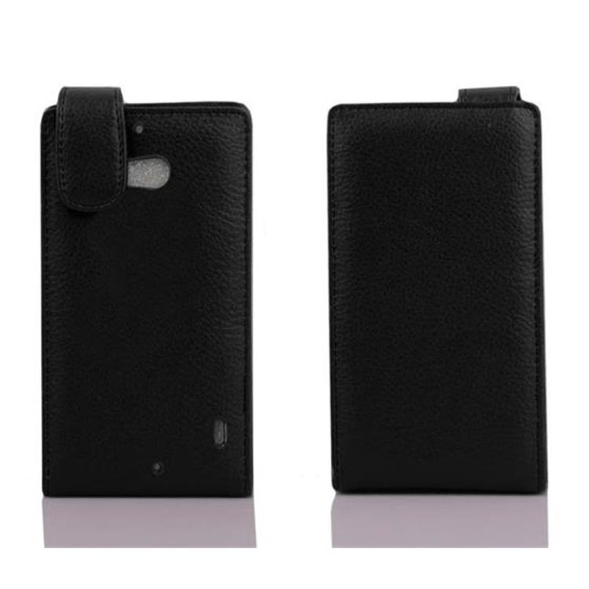 CADORABO im Lumia SCHWARZ 930, OXID 929 Flip Schutzhülle Cover, Flip Style, Nokia, /