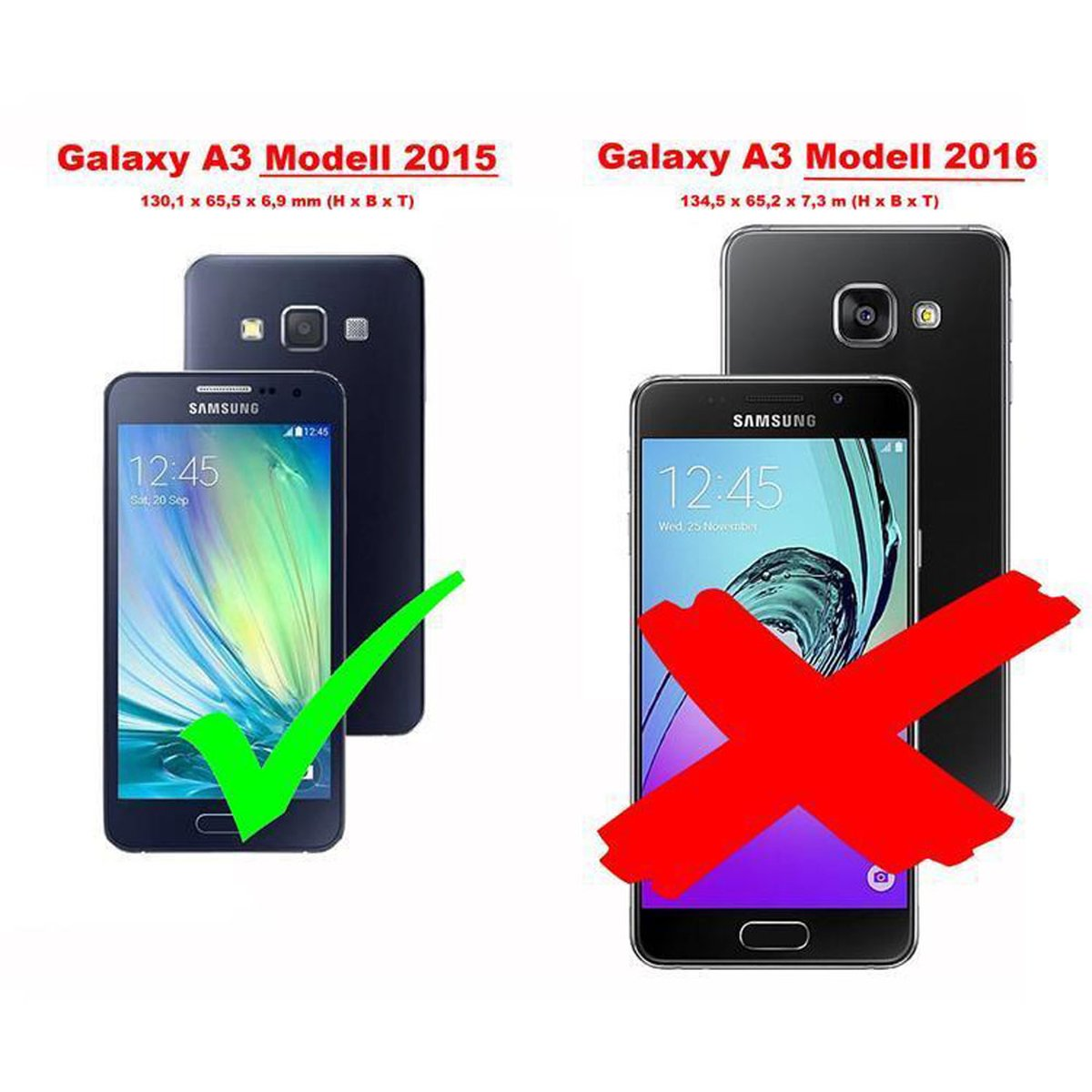 Hülle Backcover, im 2015, FROSTY Case Style, ROT CADORABO Hard Galaxy Frosty A3 Samsung,