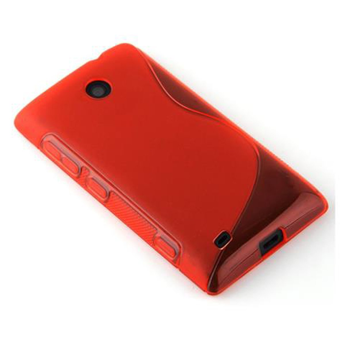 300, ROT HTC, S-Line TPU INFERNO Desire Handyhülle, CADORABO Backcover,