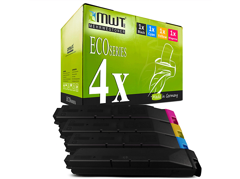 TK-8505C TK-8505K MEHRWEGTONER Cartridge TK-8505Y) (Kyocera 1T02LCCNL0 1T02LCANL0 1T02LC0NL0 TK-8505M 1T02LCBNL0 Mehrfarbig MWT5144488 TK-8505 Toner