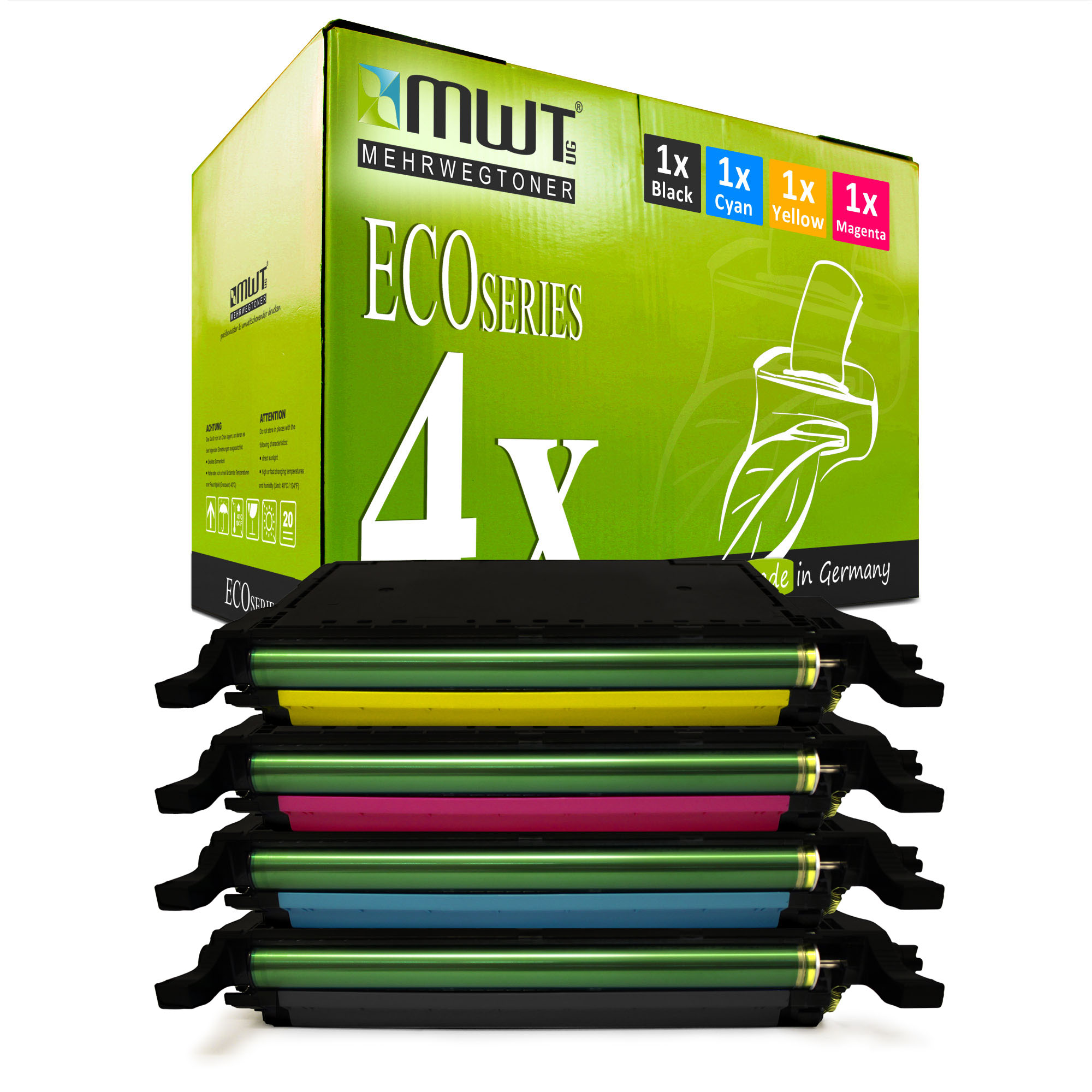 MEHRWEGTONER MWT5134663 Toner Cartridge CLT-C5082L CLT-5082L CLT-K5082L CLT-Y5082L) Mehrfarbig CLT-M5082L (Samsung