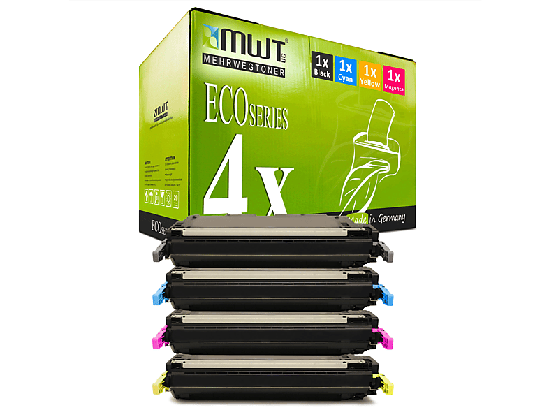 MEHRWEGTONER MWT5158812 Toner Cartridge Mehrfarbig Q2671A Q2670A-73A 308A 309A Q2672A) Q2673A (HP