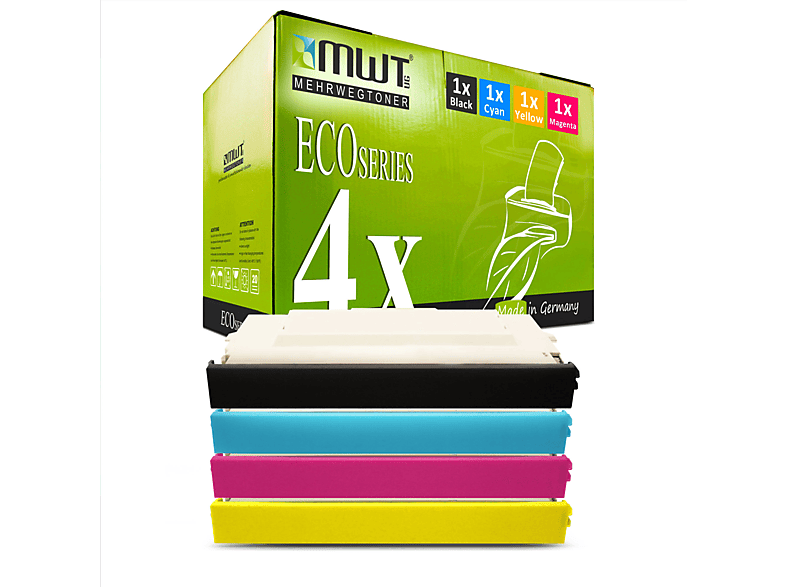 MEHRWEGTONER MWT5136605 Toner Cartridge Mehrfarbig (Ricoh TYPE140 DT140 402097 DT140BLK 402098 DT140CYN 402099 DT140MGT 402100 DT140YLW)