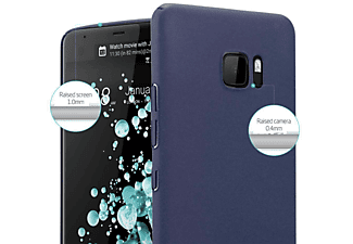 carcasa de móvil Funda rígida para móvil de plástico duro – Carcasa Hard Cover protección;CADORABO, HTC, U Ultra, frosty azul