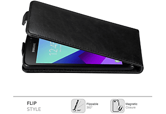 carcasa de móvil Funda flip cover para Móvil - Carcasa protección resistente de estilo Flip;CADORABO, Samsung, Galaxy XCover 4, negro antracita