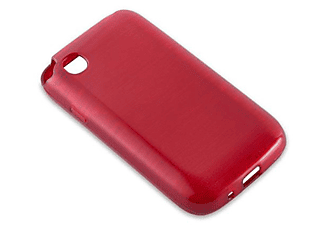 carcasa de móvil Funda flexible para móvil - Carcasa de TPU Silicona ultrafina;CADORABO, LG, L40, rojo