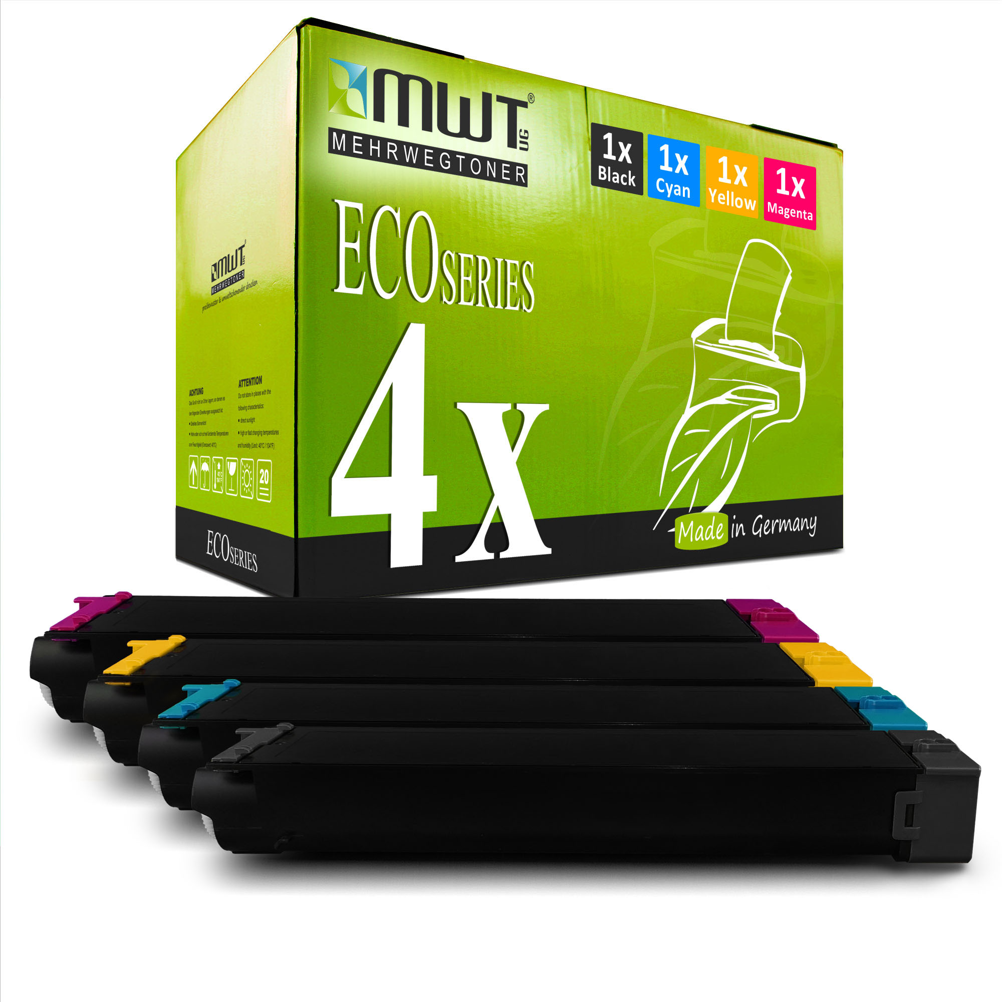 MEHRWEGTONER MWT5133017 Toner Cartridge MXC-38 GTC GTY) GT (Sharp GTB GTM Mehrfarbig