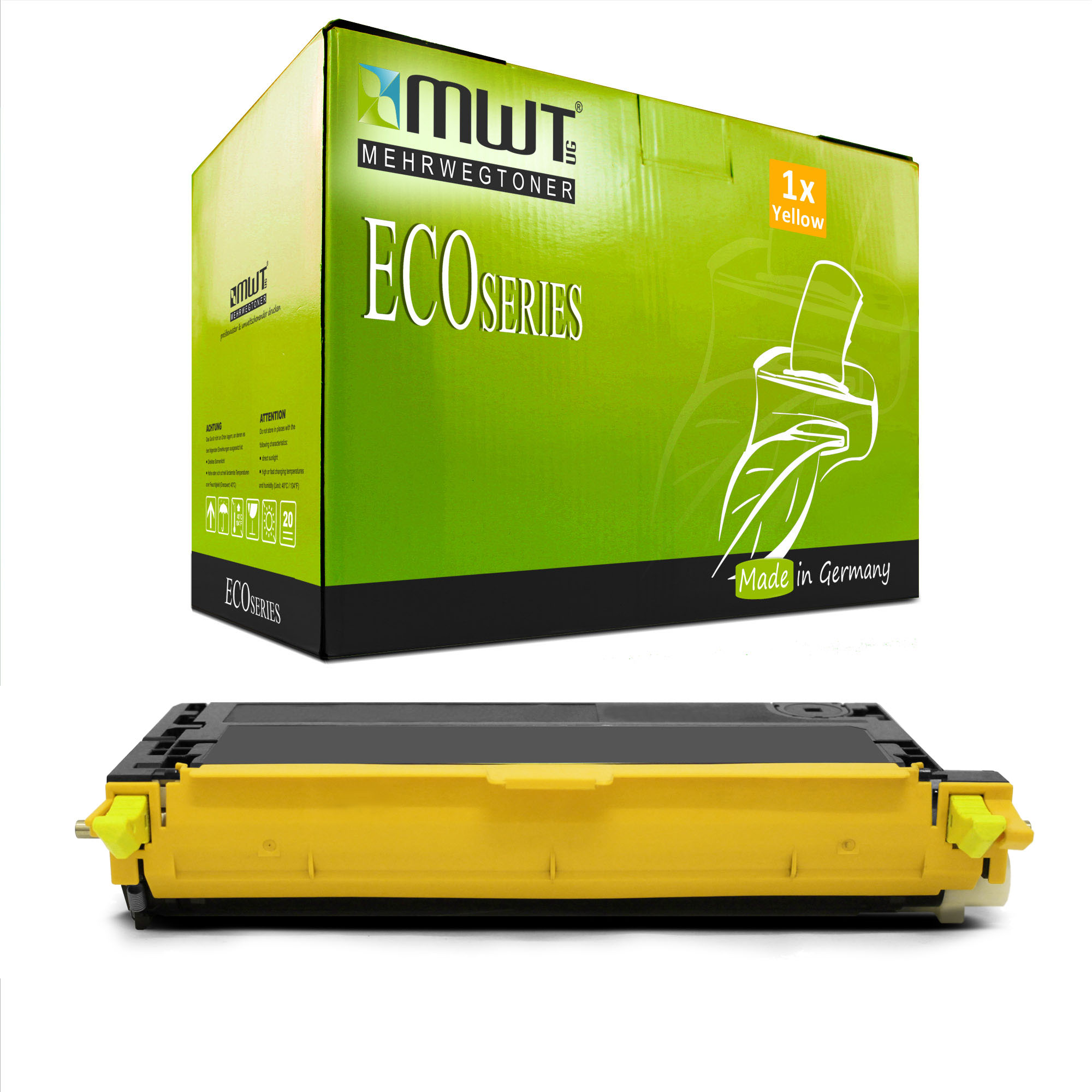 Toner MEHRWEGTONER Yellow Cartridge 593-10291 G485F) (Dell MWT5163847