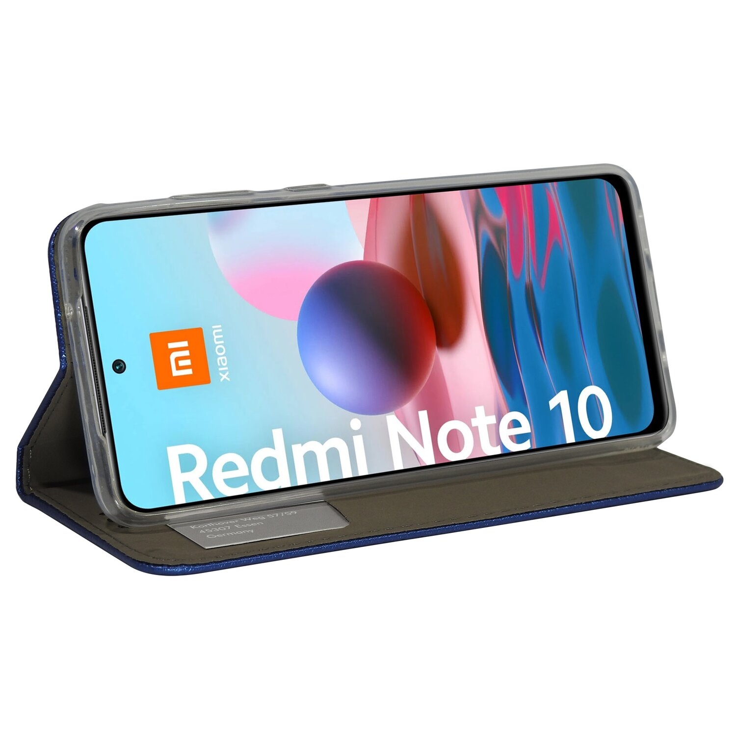 Redmi Smart, Bookcover, Xiaomi, Blau COFI Note 10,