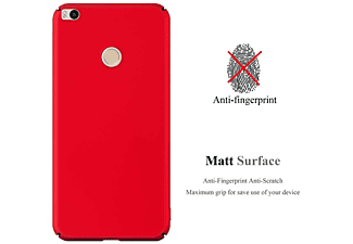 carcasa de móvil Funda rígida para móvil de plástico duro – Carcasa Hard Cover protección;CADORABO, Xiaomi, Mi Max 2, metal rojo
