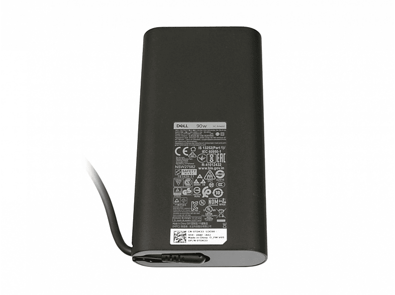 DELL TDK33 abgerundetes Netzteil USB-C Original Watt 90