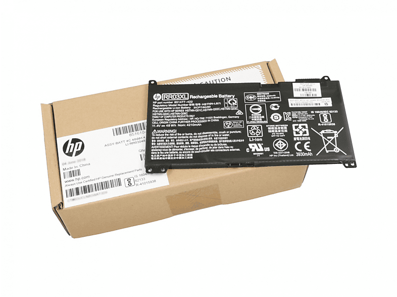 HP RR03XL Original Li-Polymer Akku, 11.4 Volt, 4385 mAh