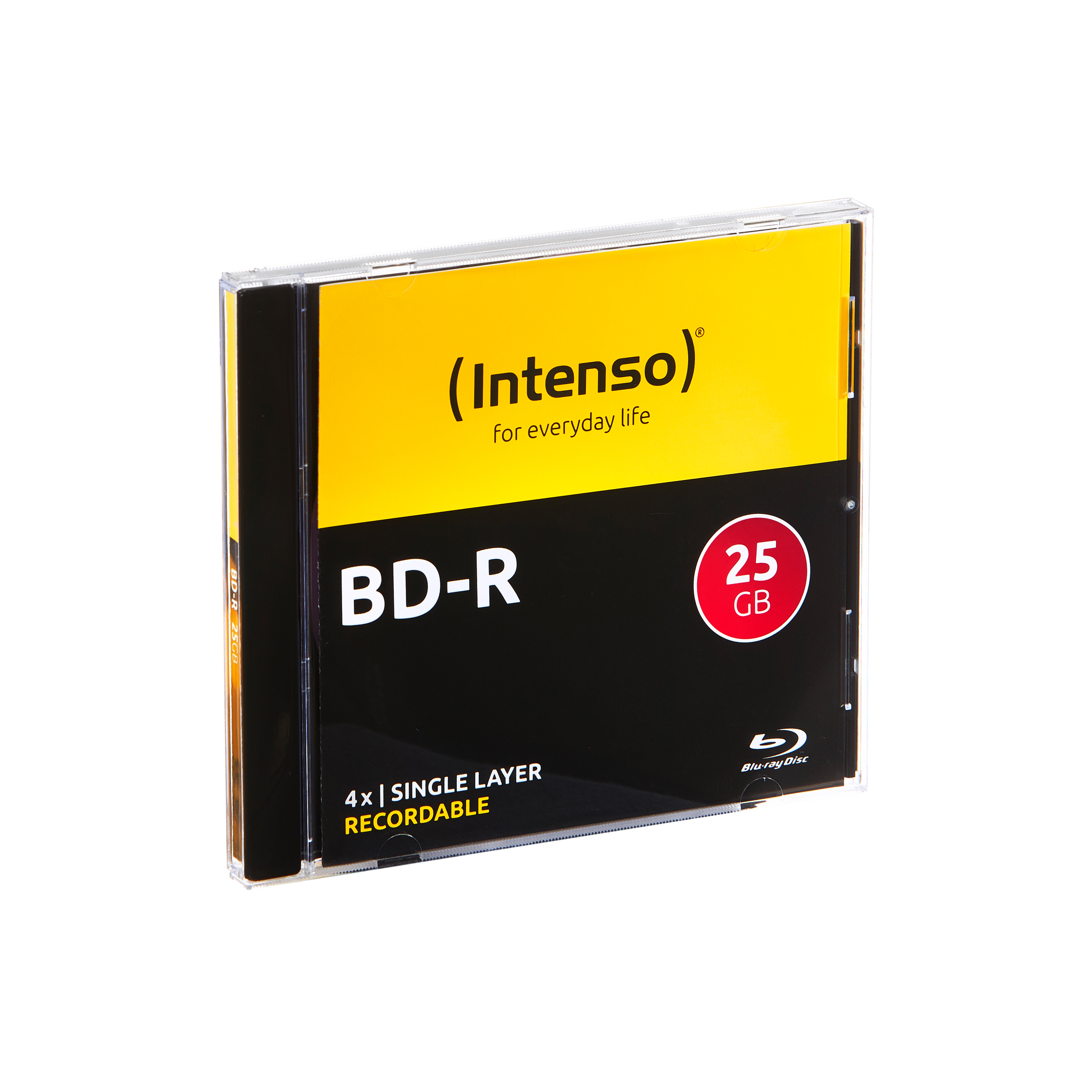 BD-R Blu-Ray 5 Case Jewel Rohlinge, INTENSO BD-R