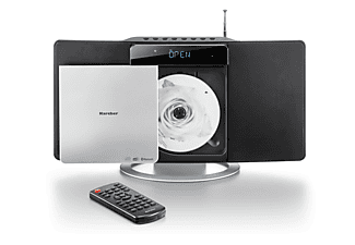 KARCHER MC 6580D DAB+ Radio, DAB+, UKW (FM), DAB+, Bluetooth, Schwarz