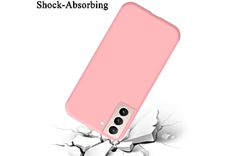 CADORABO TPU Liquid Silicone Case Hülle, Backcover, Samsung, Galaxy S21 PLUS, LIQUID PINK