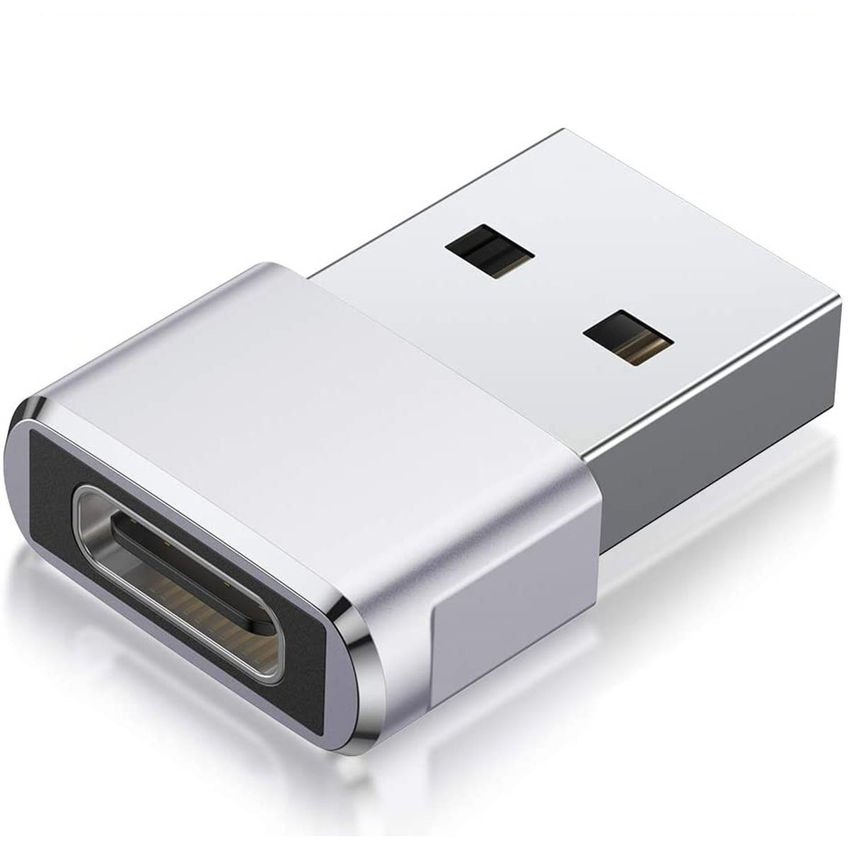 CADORABO auf Adapter USB C USB USB SILBER Konverter USB Konverter,