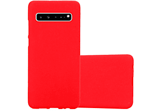 CADORABO TPU Silikon Frosted Hülle, Backcover, Samsung, Galaxy S10 5G, FROST ROT