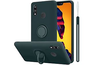 CADORABO TPU Liquid Ring Silicone Case Hülle, Backcover, Huawei, P20 LITE 2018 / NOVA 3E, LIQUID GRÜN