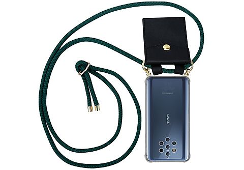 carcasa de móvil  - Funda flexible para móvil - Carcasa de TPU Silicona ultrafina CADORABO, Nokia, 10, verde ejército