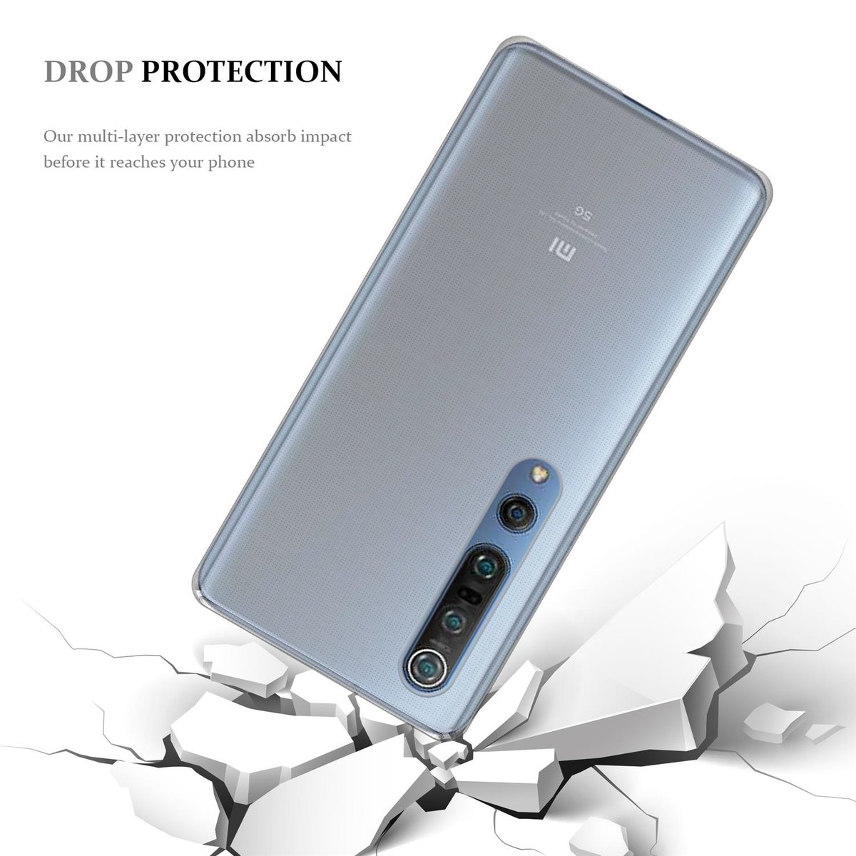 PRO, Slim 10 TRANSPARENT Mi Schutzhülle, / Mi VOLL Ultra AIR CADORABO Backcover, 10 TPU Xiaomi,